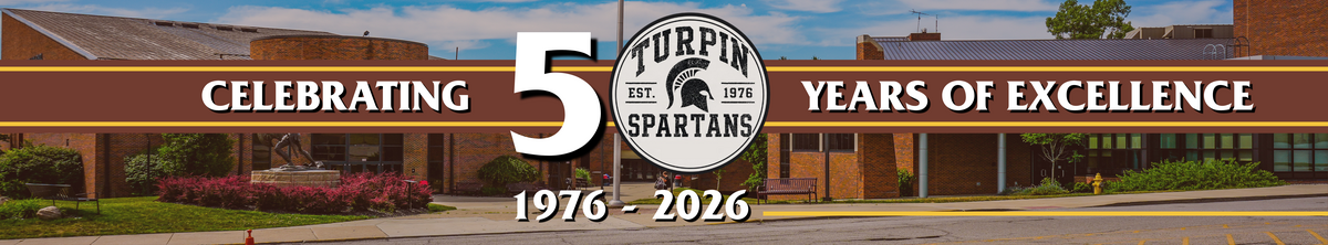 webpage header that says "celebrating 50 years of excellence 1976-2026" with THS anniversary logo